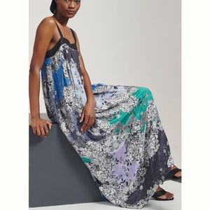 Anthropologie Atsu Printed Maxi Dress